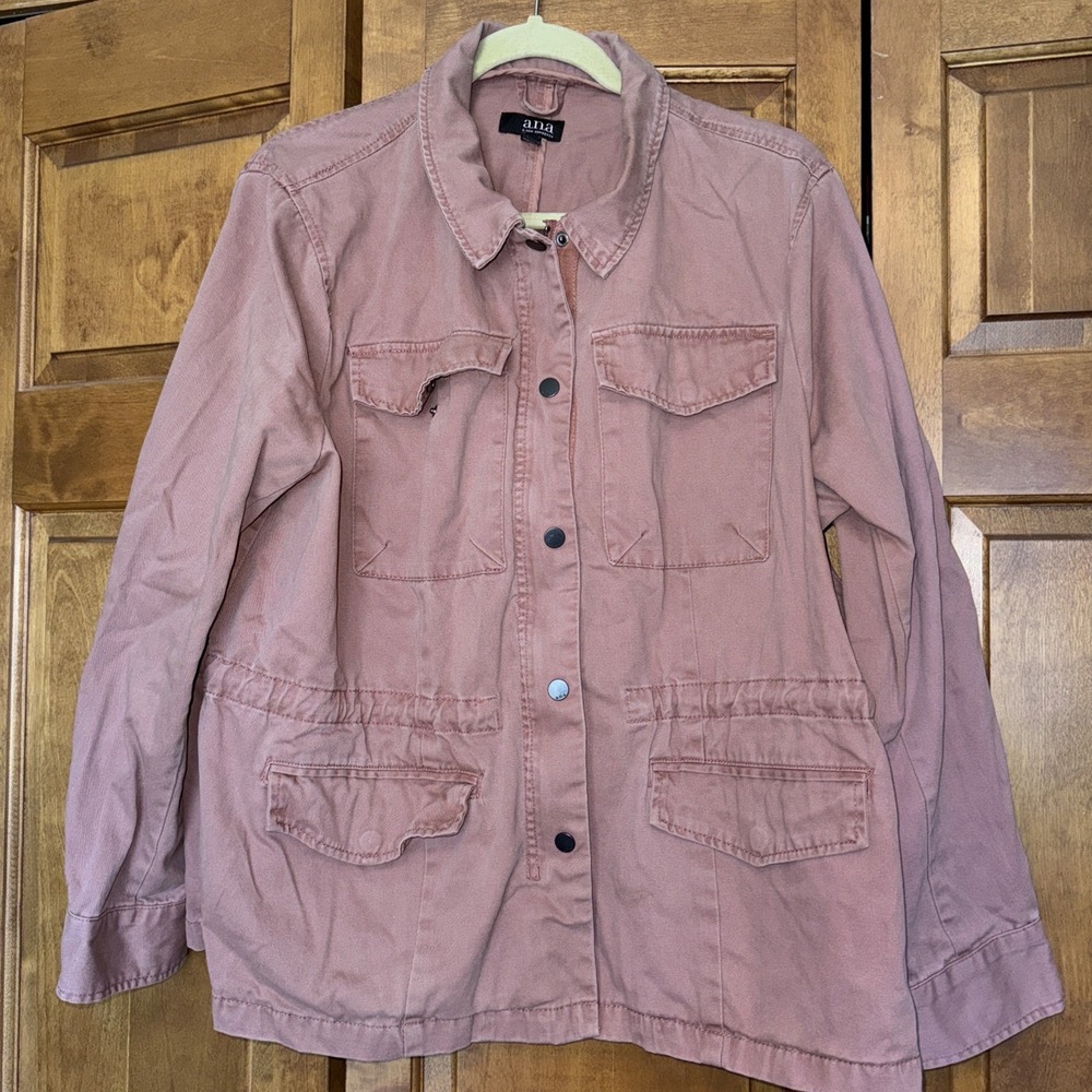 A.n.a. Rose Pink Jacket Women Size XXL